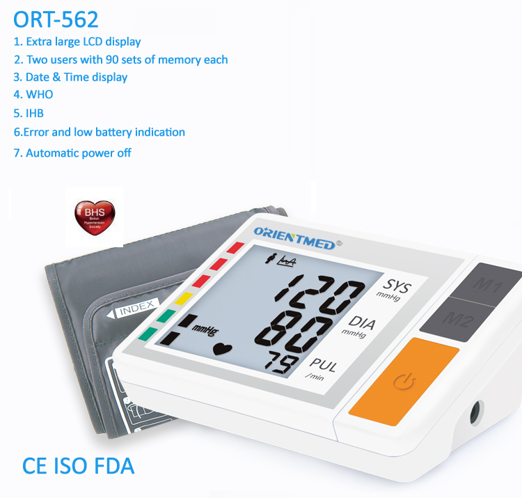 Ort562 Blutdruckmessgerät Ort562 Blood Pressure Monitor