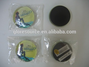 glass button magnet