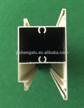 powder coated yellow Aluminum Extrusion profile