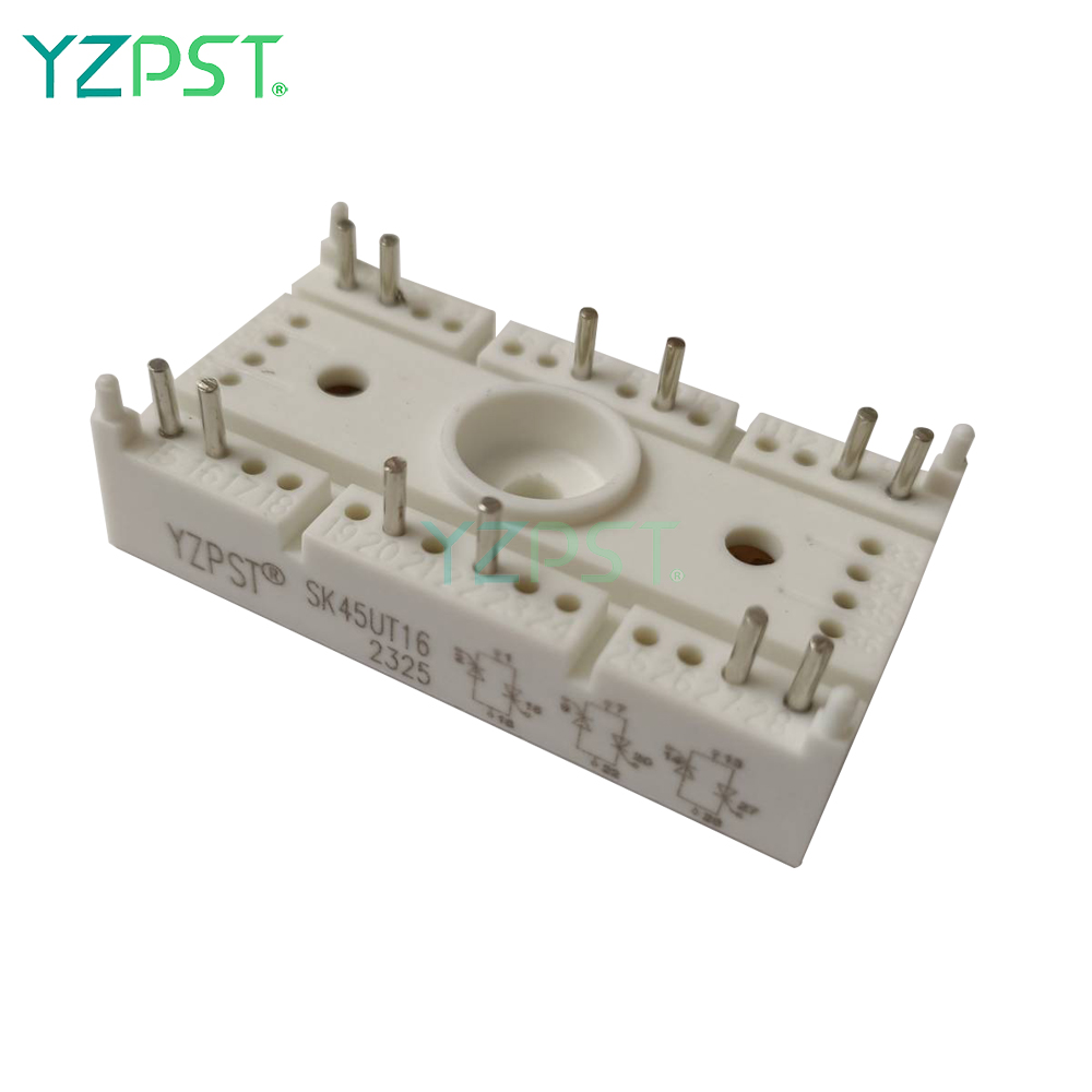 Компактный дизайн SK45UT Антипараллельный тиристорный модуль