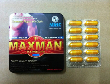 MAXMAN III 12 Gold Sex Capsules To Make Man Be More Longer Thicker Stronger