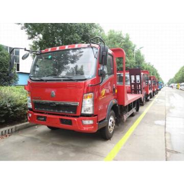 4x2 Dongfeng transport flat bed truck 14 wheelers