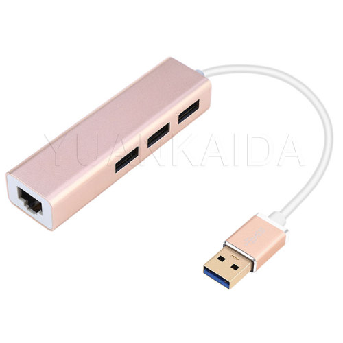 USB 3.0 Hub Gigabit-Ethernet-adapter