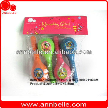 ANnBELLE12x4x3.5cm maracas 4pcs plastic maracas maracas wholesale mini maracas party maracas