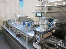 Automatic blister card packing machine for battery/toothbrush/etc