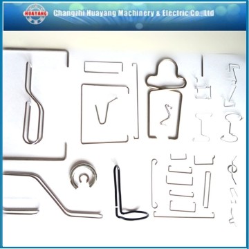 Custom thick wire linear spring for spring hanger