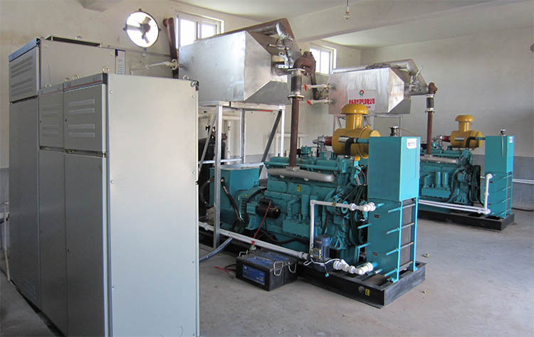 CE Approved CHP Power Cogeneration Unit High Efficient Thermal Recovery