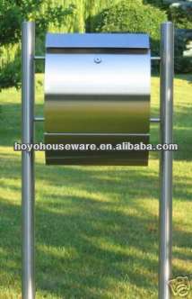 free standing outdoor metal mailboxes