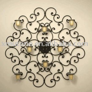 wrought iron wall decor