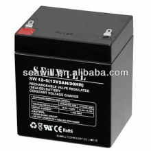 VRLA battery 12v 5Ah for fire alarm system