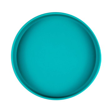 Non Spill Silicone Baby Plate with Lid - BPA Free