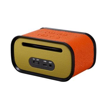 Fashion design soundbox plastic cubic bluetooth speaker with high quality