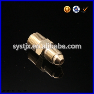 customized hydraulic and pneumatic flared brass fitting