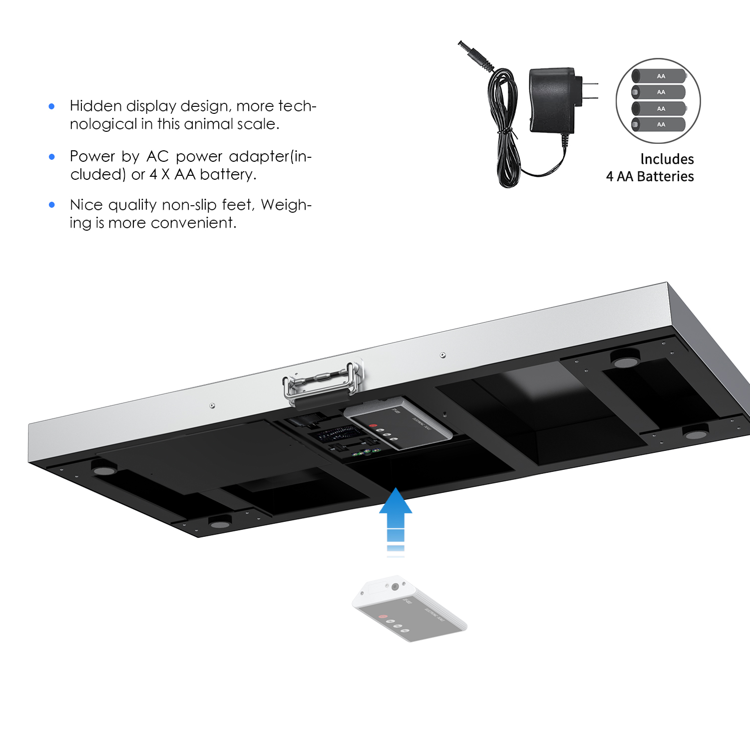 200kg 300kg 500kg Cattle livestock stainless steel digital platform floor pet weighing veterinary scale