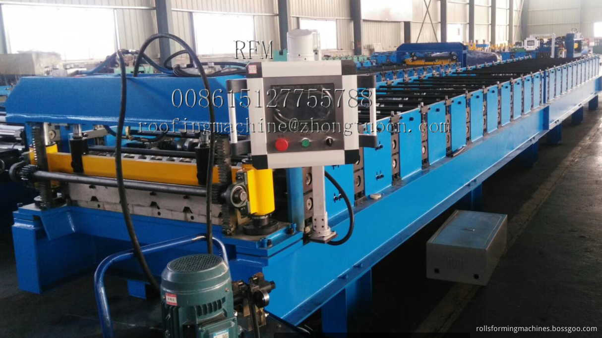 metal sheets rolling machine