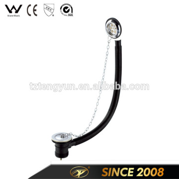 Factory supply bathtub drain brass plug chain drain
