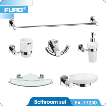 FUAO China Manufacture Hotel Home Bathroom Accessory Sets