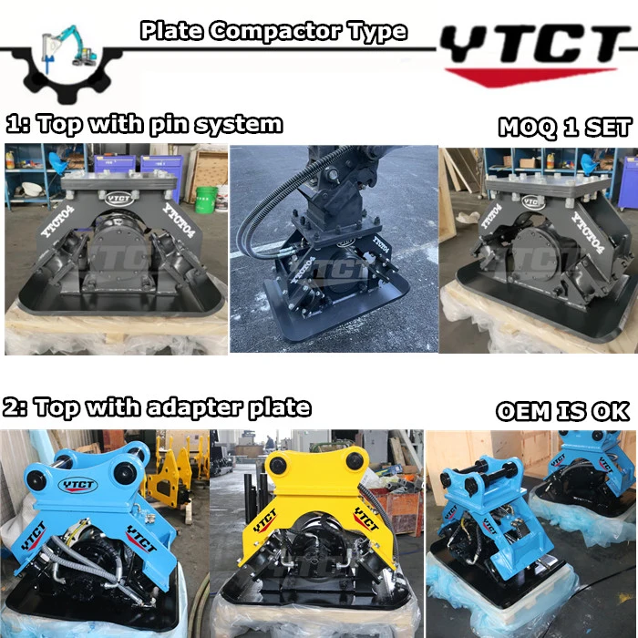 Ytct Hot Sale Hydraulic Compactor for Excavator in China