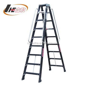 Durable Fiberglass Premium Double-Sided Climb Step Ladder
