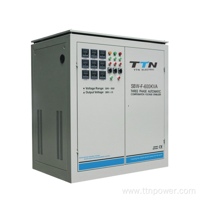 SBW-F-50KVA Three Phase Voltage Regulator