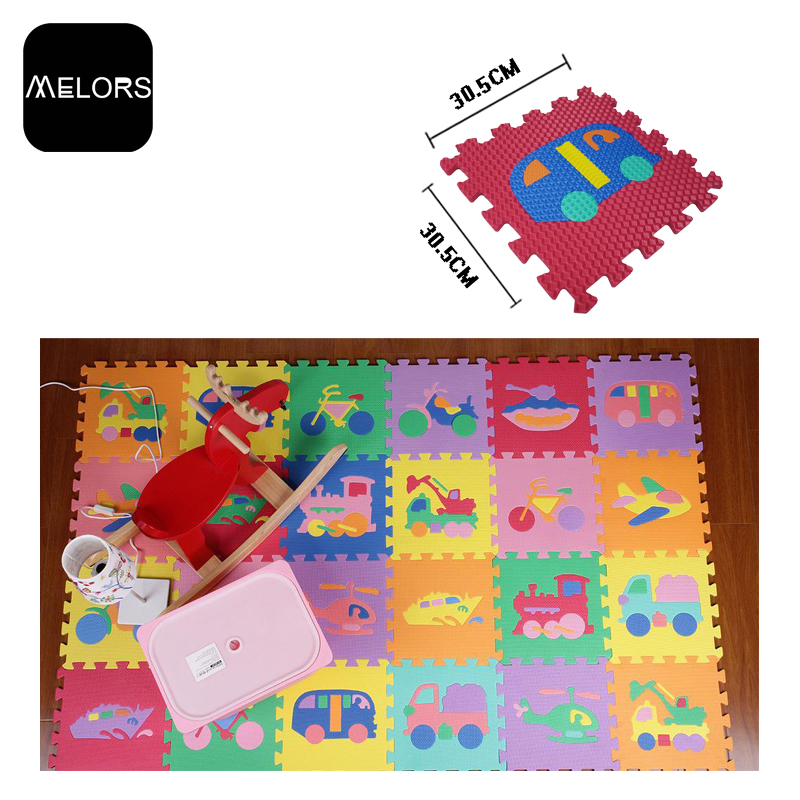 Quebra-cabeça de tráfego Mat Play Puzzle Mat