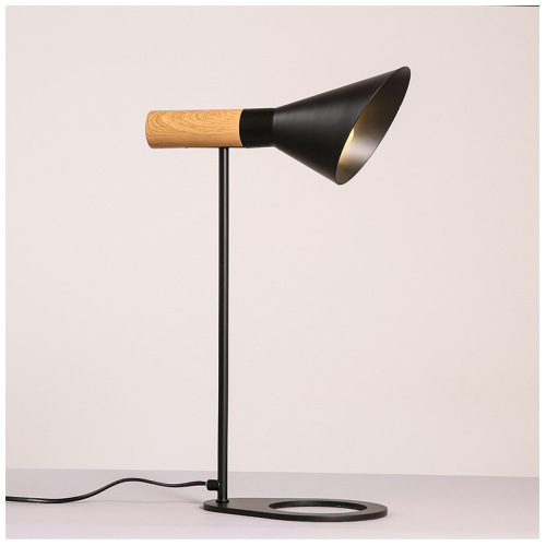 Lampadaires de commode noir LEDER