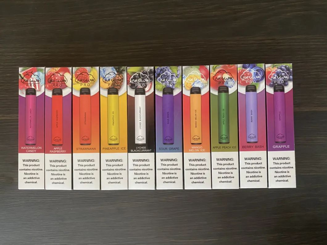 Factory Price Electronic Cigarette Fashion 1600 Puffs Disposable Vape Mini Cigarette