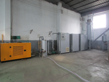 Biomass Straw Stalks Rice Husk Briquette Machine for Gasifier Fuel