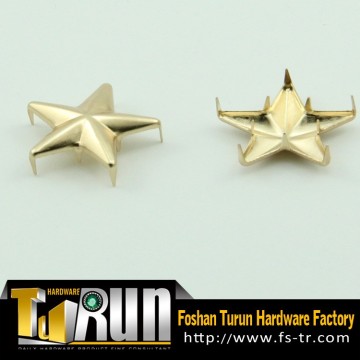 Newest Fashion custom star rivets claws rivets for handbags