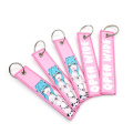 Custom Fabric Sublimation Key Tag Keychain