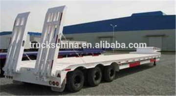 low bed 50 tons cheap semi trailers