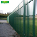 Powder Coating Outdoor Security Fence Steel Palisade Fencing