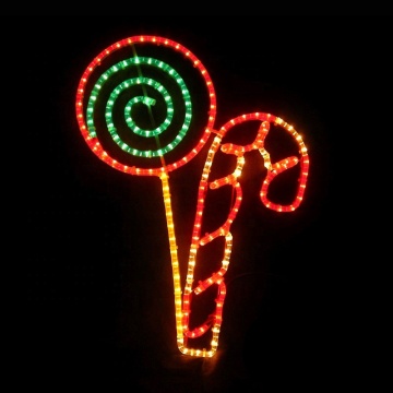 LED Candy Cane Christmas Decorations