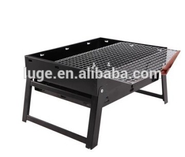 portable BBQ charcoal grill for camping easy assemble charcoal BBQ