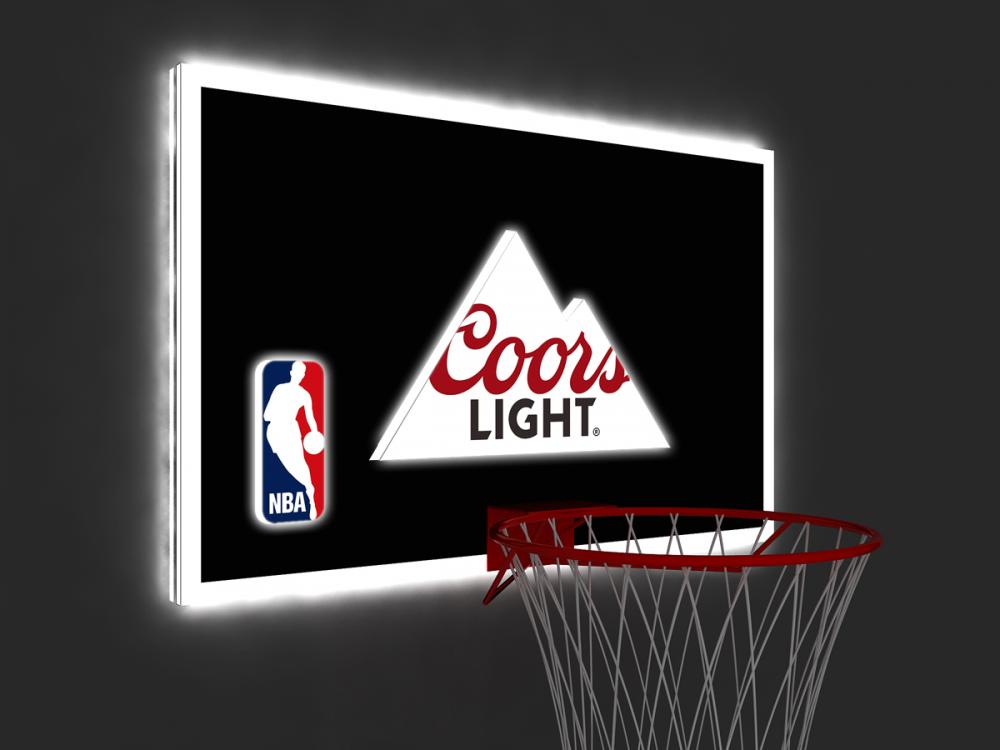 علامة ضوء كرة السلة Coorslight