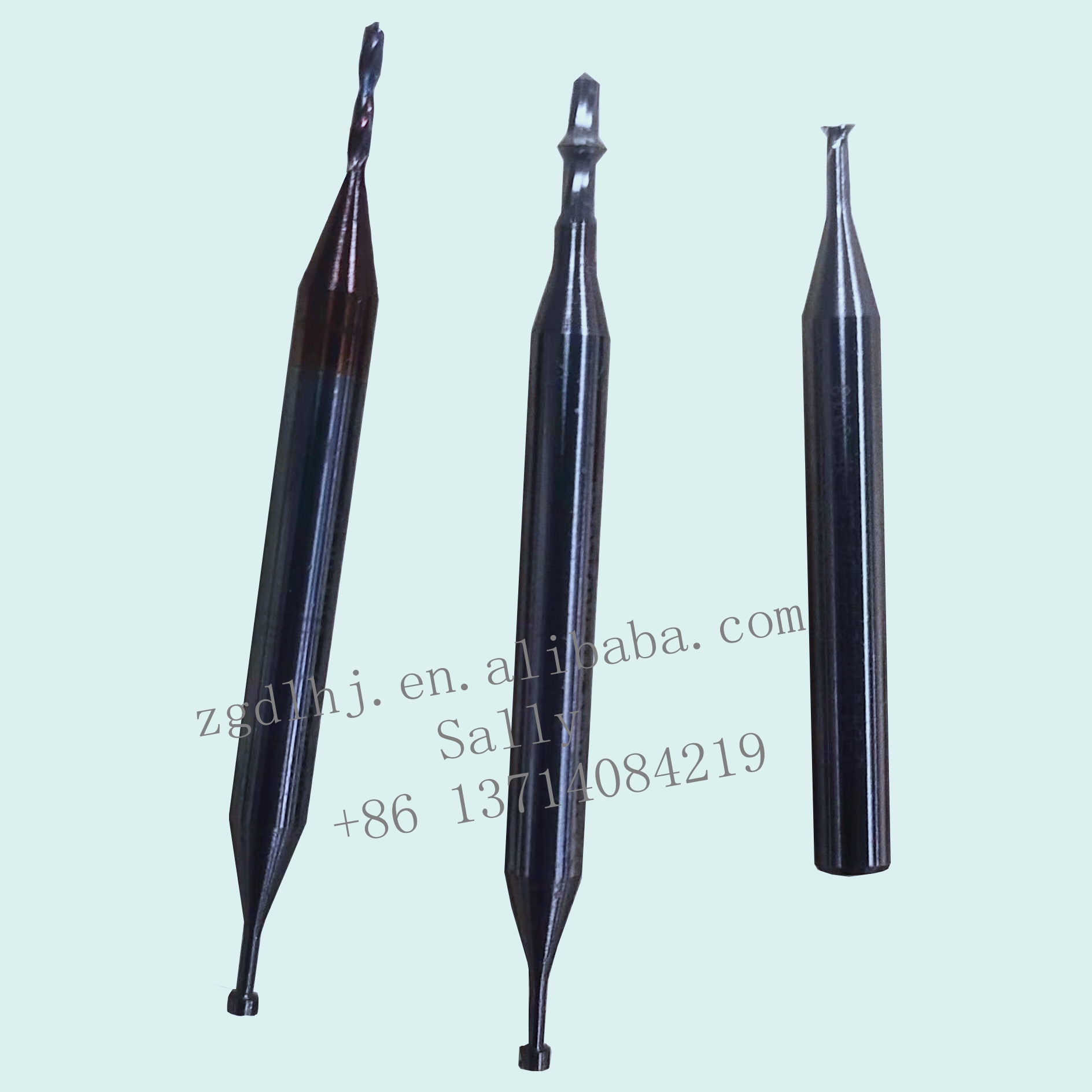 small diameter cemented carbide milling cutter tool