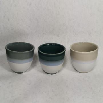 Reactive Glaze Stoneware bowl and mug