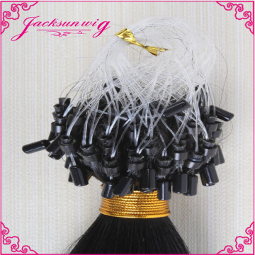 Fish wire micro thin weft hair extension, micro links hair extension