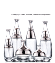 High-grade cosmetics bottle essence glass bottle