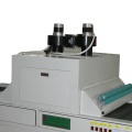 Rotating arm UV curing machine