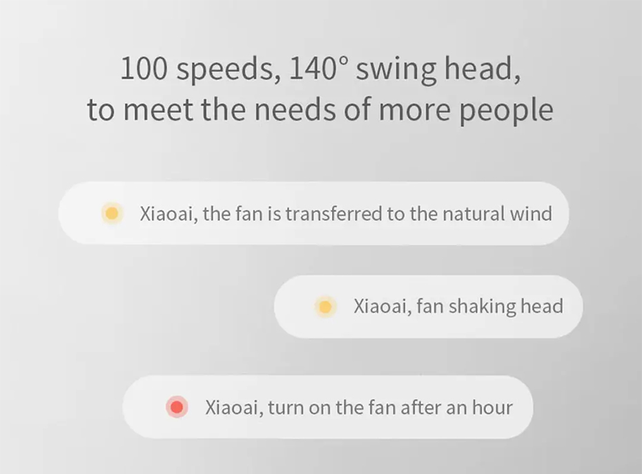 Xiaomi Mi Smart Fan 1x