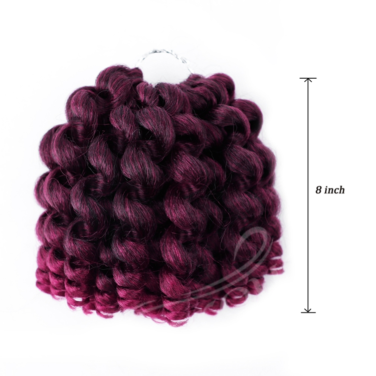 Freetress Afro Bug Spiral Queen Darling Crochet Products Synthetic Machine Wholesale Curly Braiding Hair