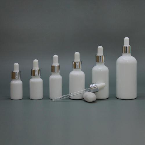 Essential Oil Bottle with Silver Dropper