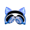 Cosplay Fox Ear Wired Kopfhörer leuchten Headsets