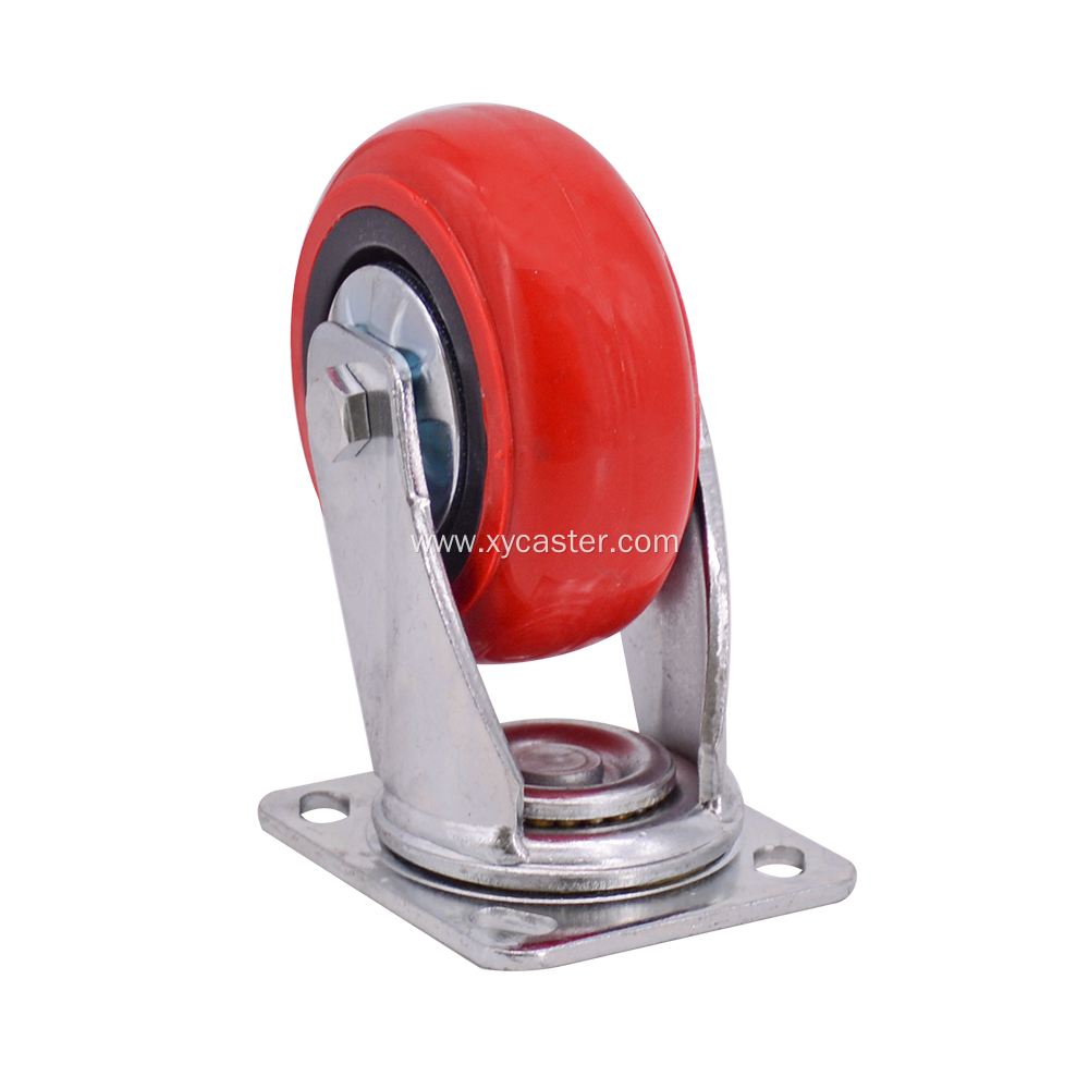 Swivel 5 Inch PVC Caster without Stopper