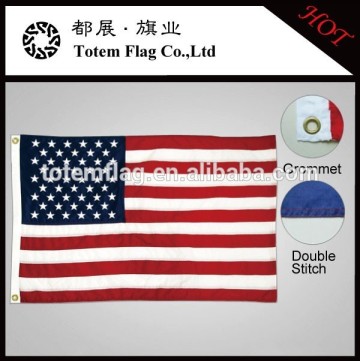 Hot Sale 3x5 ft Printed American Flag Knit Fabric