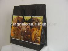 large zippered tote bag for shopping