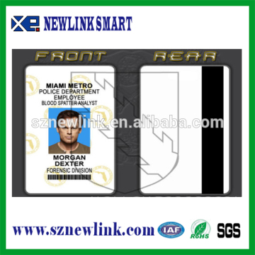 PVC id card wallet size