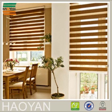 Haoyan Korea zebra fabric zebra day night blinds