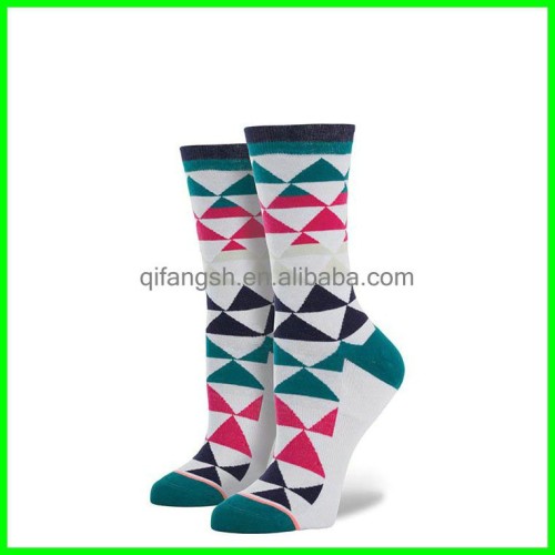 Custom colored cotton socks for women